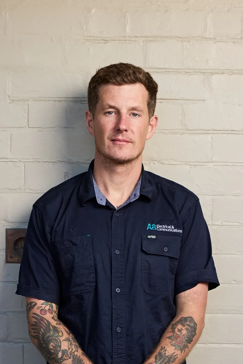 Adam Bushell, founder and licensed electrician at AB Electricians